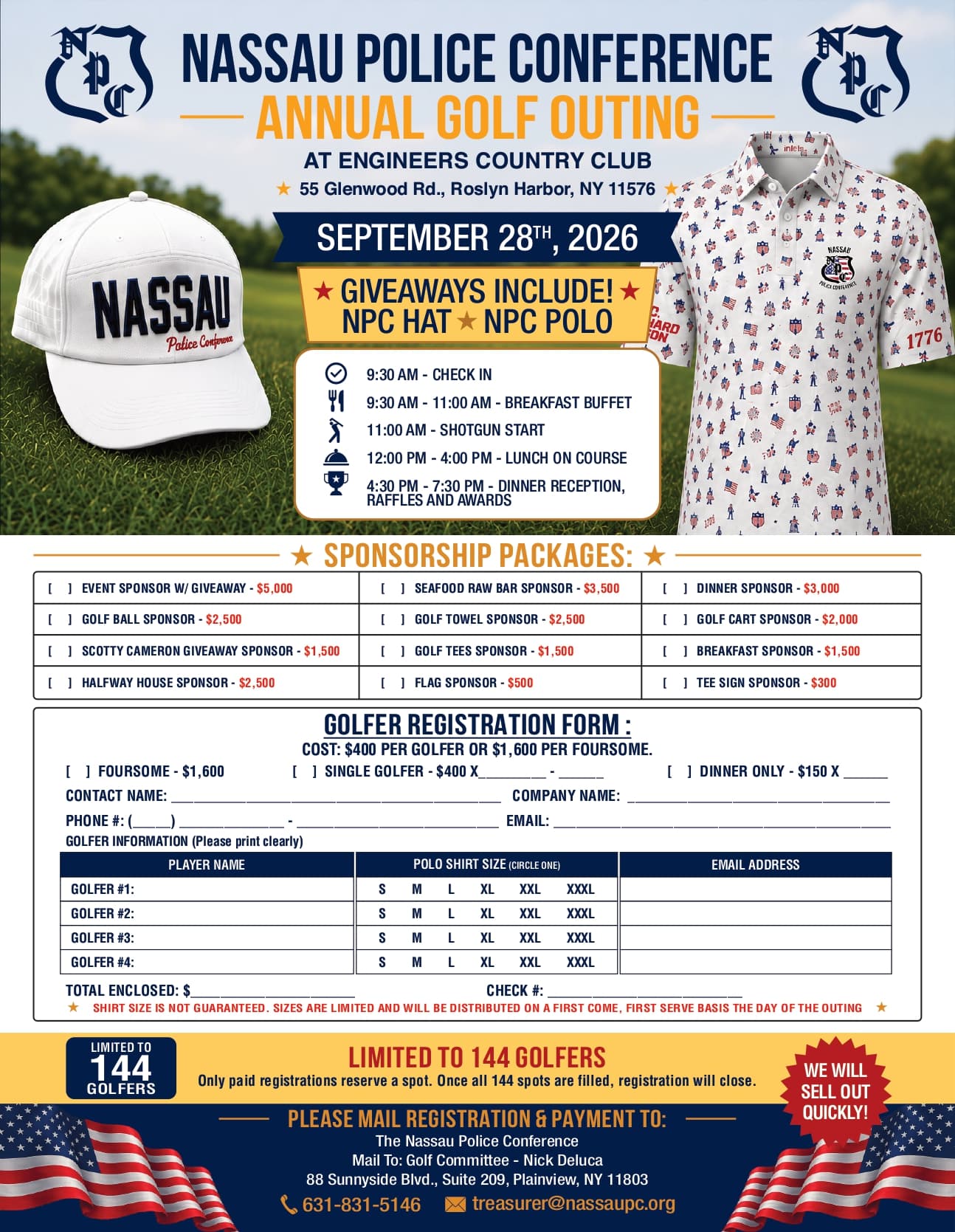 NPC annual golf outing form
